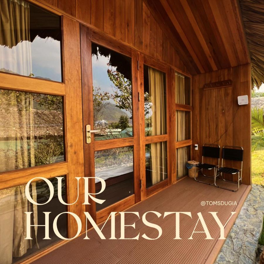 Tom'S Du Gia Homestay Lang Cac Luaran gambar