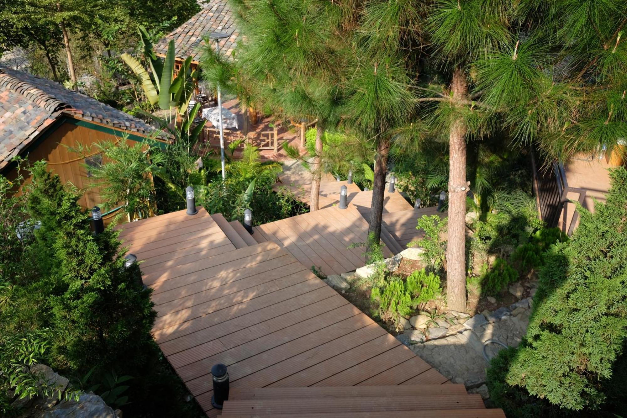 Tom'S Du Gia Homestay Lang Cac Luaran gambar