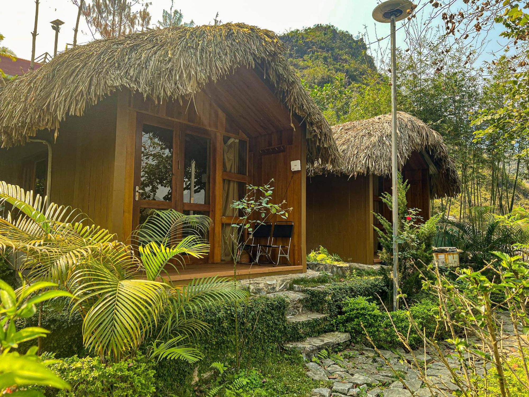 Tom'S Du Gia Homestay Lang Cac Luaran gambar